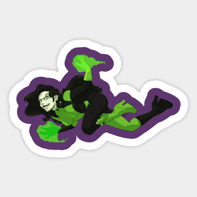 Shego Sticker by tinyMEEPS